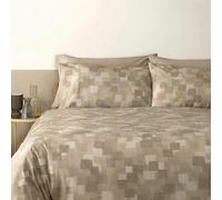 Bassetti Completo Letto Matrimoniale 100% Cotone Morbido Soffice (Gaming Beige)