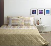 Bassetti Completo Letto Matrimoniale 100% Cotone Morbido Soffice (Paint Beige)