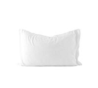 Bassetti Copriguanciale con Cerniera in Jersey - Salva Cuscino Bianco cm 50x80
