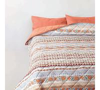 Bassetti Copriletto trapuntato primaverile (quilt) UNA PIAZZA tessuto in COTONE doubleface (170x260, articolo 25290 P1)
