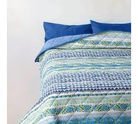 Bassetti Copriletto trapuntato primaverile (quilt) una piazza tessuto in COTONE doubleface (170x260, articolo 25290 C1)