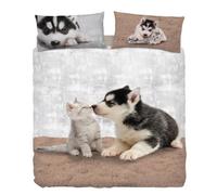 Bassetti Copripiumino Piazza e Mezza con sotto elastico e federa reversibile My