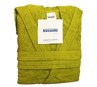 BASSETTI DREAM ACCAPPATOIO BIMBO BIMBA BAMBINO BAMBINA CON CAPPUCCIO TAGLIA ANNI 5-6 - 7-9 - 10-12 SPUGNA DI PURO COTONE 360gr/m² (GERMOGLIO - 1266, ANNI 10/12)