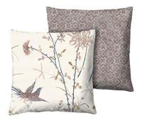 Bassetti Fong 9322742 Fodera per cuscino per biancheria da tavola, 100% cotone, tessuto Panama, 4M, 40 x 40 cm, Colori assortiti