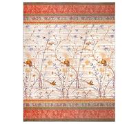 Bassetti Fong Copriletto, 57 Fili per cm²/Imbottitura: 100% Puro Cotone, Beige, 240x255 cm