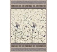 Bassetti Fong Plaid, Cotone, 57 Fili per cm², Imbottitura: 100% Poliestere, 80 g/m², Crema, 155 x 220 cm