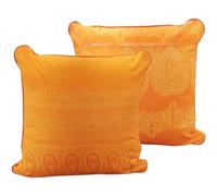 Bassetti Brunelleschi 9320683 O2 - Federa per cuscino decorativo, 100% cotone makò satinato, 40 x 40 cm, colore: Mandarino