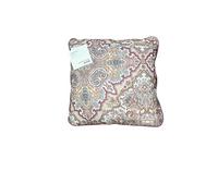 Bassetti Granfoulard Federa per cuscino in 100% cotone con cerniera cm 40x40 (MARECHIARO BEIGE 41)