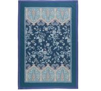Bassetti Granfoulard Plaid Imbottito In Cotone Con Scatola Regalo cm 135x190 (INDIAN ROSES BLU)