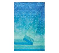 Bassetti Granfoulard Telo arredo 270x270 Kerala B1 - Blu oceano e verde acqua