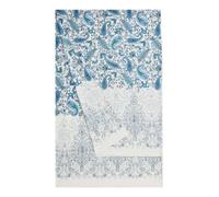 Bassetti Granfoulard Telo Arredo Copridivano, per Divano in Cotone, Copritutto, Vari Usi (Copriletto, Picnic, Tenda, Copritavolo) (CM 180x270 (MONNALISA CELESTE)
