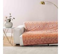Bassetti Granfoulard Telo Arredo Copridivano, per Divano in Cotone, Copritutto, Vari Usi (Copriletto, Picnic, Tenda, Copritavolo) (CM 180x270, NAIROBI ROSSO R1)