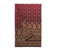 Bassetti Granfoulard Telo Arredo Gold Decor R1 bordeaux in cotone
