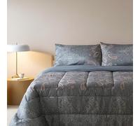 Bassetti Granfoulard Trapunta Matrimoniale Invernale Monnalisa 260x260 cm - 100% Cotone - Imbottitura 320 g/m² Anallergica - Made in Italy (Grigio)