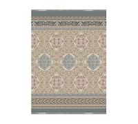 Bassetti Jacquard 9314559 - Plaid Piazza San Marco, 100% cotone, dimensioni: 140 x 190 cm, colore: Beige