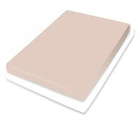 Bassetti Lenzuolo con angoli, cotone, crema, 90 x 190 cm, 100 x 220 cm