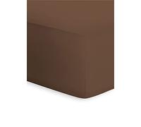 Bassetti Lenzuolo con Angoli Elasticizzati, 90 x 190 cm, 100 x 220 cm, Colore: Marrone
