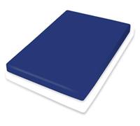 Bassetti Lenzuolo con Angoli Elasticizzati, Cotone, Blu Marino, 140x200 160x220
