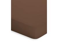 Bassetti Lenzuolo con Angoli Elasticizzati, Cotone, Braun, 140x200 160x220