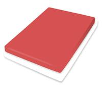 Bassetti Lenzuolo con Angoli Elasticizzati, Cotone, Rosso Siena, 180x200 200x220