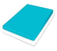Bassetti Lenzuolo con Angoli Elasticizzati, Cotone, Turchese, 140x200 160x220