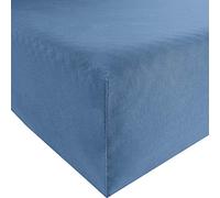 Bassetti Lenzuolo con angoli elasticizzati, tinta unita, B1/831, in cotone e elastan, dimensioni: 140 x 200 cm, 160 x 220 cm, 9260298