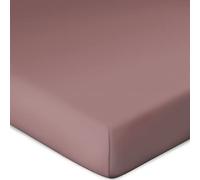 Bassetti Lenzuolo con angoli elasticizzati, tinta unita Fango 579, in cotone ed elastan, colore Fango, dimensioni: 140 x 200 cm, 160 x 220 cm, 9302394