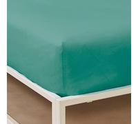 Bassetti - Lenzuolo sotto con angoli Pop Color 100% cotone. Made in ITALY (LAGO, cm 90x200 - Singolo)