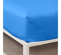 Bassetti - Lenzuolo sotto con angoli POP COLOR piazza e mezza cm. 125x200 col. U7 Nuvola 100%