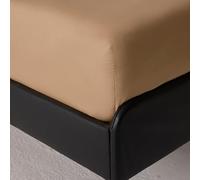 Bassetti Lenzuolo Sotto Con Angoli Una Piazza E Mezzo, Corda, 100% Cotone, 125X200 cm, Lavabile In Lavatrice, Angolo 30 cm, Morbido E Confortevole