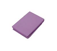 Bassetti Linea Pop Color Lenzuolo coprimaterasso per sotto 100% Cotone con Angoli Elastici CUCITI Matrimoniale Piazza Mezzo Singolo (Singolo 90x200, Glicine)