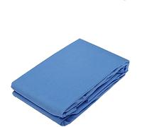 BASSETTI linea pop color lenzuolo coprimaterasso per sotto 100% cotone con ANGOLI ELASTICI CUCITI matrimoniale piazza mezzo singolo (U7 Nuvola, SINGOLO 90x200)