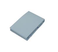 BASSETTI linea pop color lenzuolo coprimaterasso per sotto 100% cotone con ANGOLI ELASTICI CUCITI matrimoniale piazza mezzo singolo (CI CIELO, MATRIMONIALE 175x200)