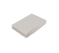 BASSETTI linea pop color lenzuolo coprimaterasso per sotto 100% cotone con ANGOLI ELASTICI CUCITI matrimoniale piazza mezzo singolo (13 BIANCO, SINGOLO 90x200)