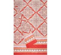 Bassetti MARECHIARO Foulard in 100% cotone, colore rosso R1, dimensioni: 350 x 270 cm -9330083