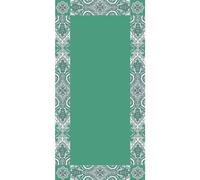 Bassetti MARECHIARO Telo mare in 100% cotone, colore verde pistacchio V1, dimensioni: 90 x 180 cm - 9329079