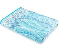 Bassetti Mergellina 9328467 - Copriletto 100% cotone, colore: Blu oceano B1, 220 x 255 cm