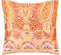 Bassetti MERGELLINA Federa per cuscino per biancheria da letto, 100% raso di cotone, colore arancione O1, dimensioni: 40 x 40 cm - 9328349