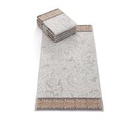 Bassetti MONREALE Asciugamano in 100% cotone color sabbia M1, dimensioni: 50 x 100 cm - 9322125