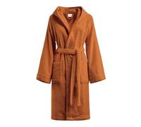 Bassetti Morbido Accappatoio 400 gr con Cappuccio 100% Cotone Uomo Donna Spugna Taglie Forti - ITALY Designed - Collezione MONIQUE - Nuovo (BRUCIATO O6 - M)