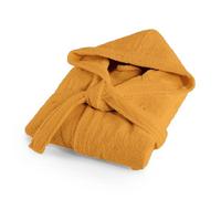 Bassetti Morbido Accappatoio 400 gr con Cappuccio 100% Cotone Uomo Donna Spugna Taglie Forti - ITALY Designed - Collezione MONIQUE - Nuovo (TOPAZIO Y3 - L)