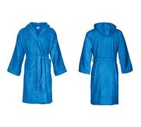 Bassetti Nuovo Accappatoio 100% Spugna di Puro Cotone Tinta Unita Lungo con Cappuccio e Tasche Altamente Assorbente Uomo Donna Unisex S-5XL