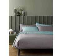 Bassetti Parure Copripiumone Singolo, Pop Color Double, 100% cotone, Fumo, 155 x 200