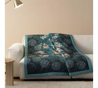 Bassetti Plaid Esperidi B1 135x190 - Eleganza floreale per la tua casa