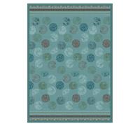 Bassetti Plaid Florence T1 - Eleganza blu e turchese per la tua casa