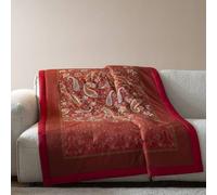 Bassetti Plaid Monnalisa R1 135x190 - Eleganza Barocca in rosso