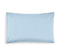 BASSETTI pop color FEDERA copriguanciale 100% cotone 50x80 cm (CI CIELO)