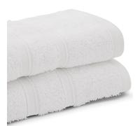 Bassetti SET 1+1 ASCIUGAMANO E OSPITE, BIANCO, 100% COTONE, 40X60/60X100