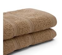 Bassetti Set 1+1 Asciugamano E Ospite, Corda, 100% Cotone, 40X60/60X100 cm, 2 Asciugamani, Morbidi Assorbenti E Lavabili In Lavatrice