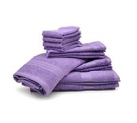 Bassetti Set 10 Asciugamani Spugna (ametista)